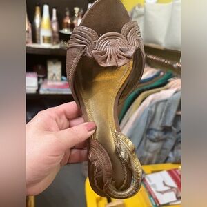 Bottega Veneta slingback heels